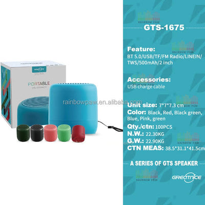 GTS-1675 Portable Bluetooth Speaker