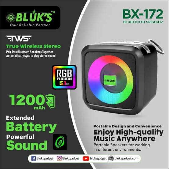 BLUK'S BX-172 Wireless Bluetooth Speaker