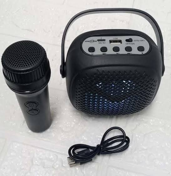 GTS-1941 Wireless Speaker with Karaoke & Voice Changer